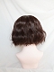 Evahair 2022 New Style Brown Short Wavy Synthetic Wig with Bangs