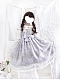 Evahair new style light purple lolita dress with nice bowknot