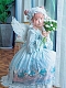 Evahair new style blue Angel Style Lolita Dress OP