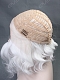 EvaHair White Wavy Bob Synthetic Lace Front Wig