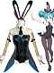 Evahair cute and sexy Bunny Girl style Miku cosplay costume