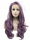 Evahair Fashion Style Purole Long Wavy Synthetic Wig