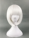 Evahair White Bob Straight Synthetic Wig