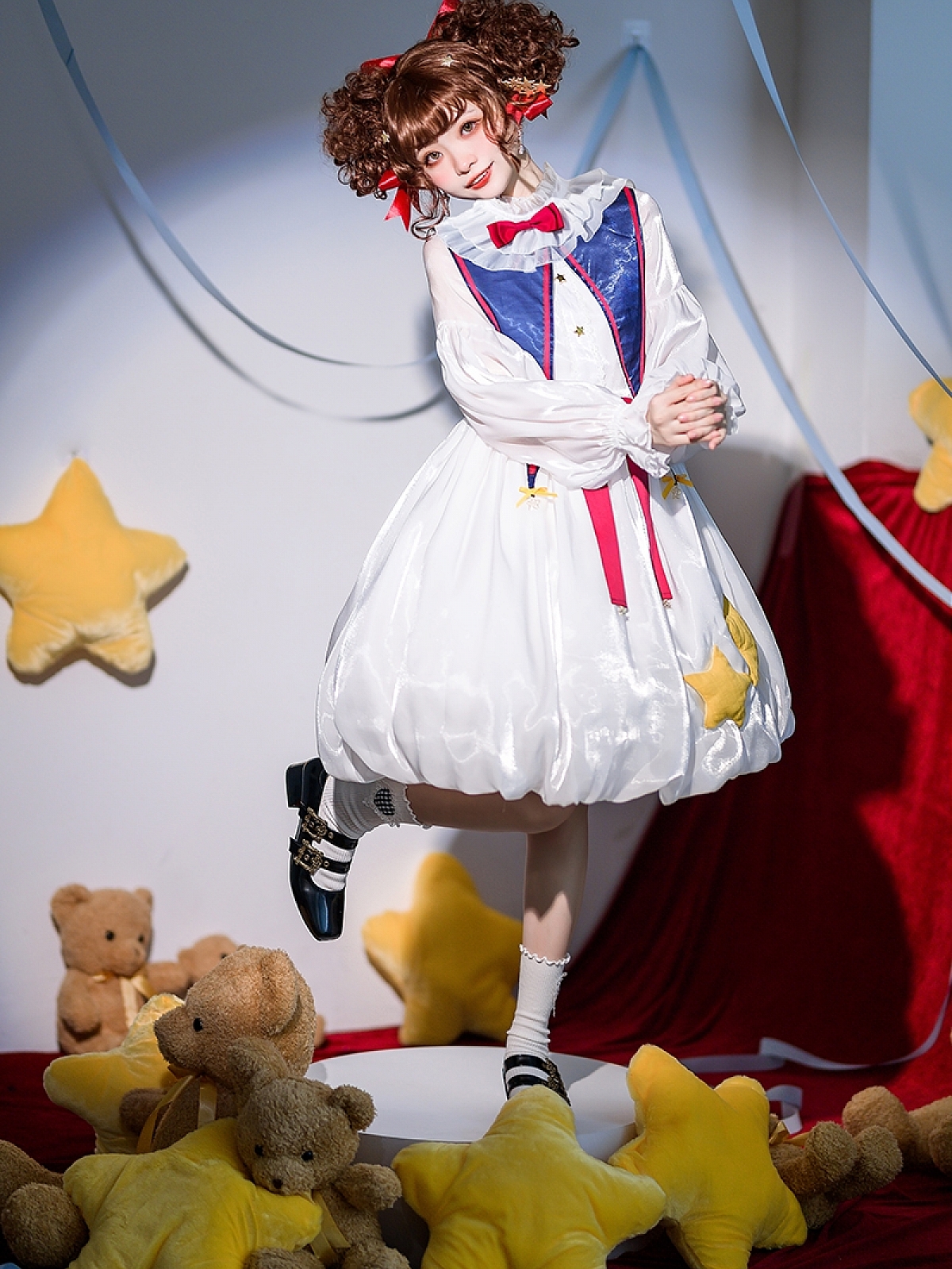 White Cotton Candy Princess Lolita OP