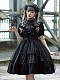 Evahair dark style short sleeve lolita dress