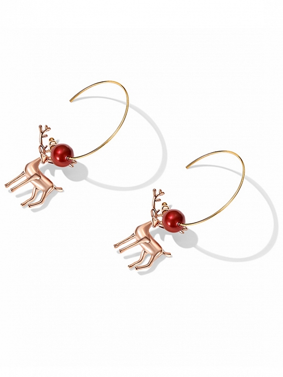 Evahair 2021 New Style Christmas Elk Earrings