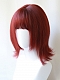 Evahair Red Short Straight Synthetic Wig with Bangs