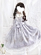 Evahair new style light purple lolita dress with nice bowknot