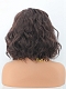 Brown Wavy Shoulder Length Bob Synthetic Lace Front Wig