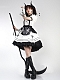 Evahair dark punk style maid shape lolita dress