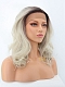 Daily Wear Ash Blonde Synthetic Lace Front Wig