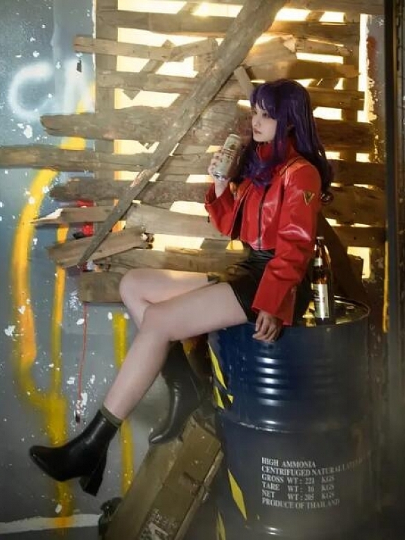 Evhair EVA Katsuragi Misato COSPLAY costume