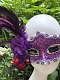 Evahair 2021 Eight Style Elegant Halloween Feather Mask