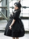 Evahair dark style short sleeve lolita dress