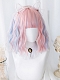 Evahair 2022 new Style Lolita Unicorn Short Wavy Synthetic Wig with Bangs