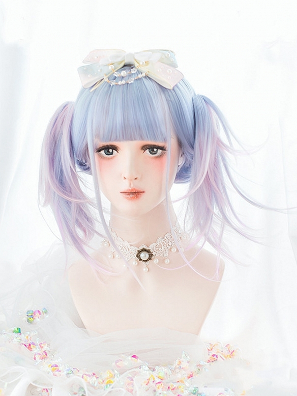 Limited--Evahair 2021 New Style Summer Unicorn Long Straight Synthetic Wig with Bangs