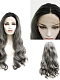 Evahair New Style Cute Grey Long Wavy Synthetic Wig