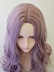 Evahair 2021 New Style Purple Long Wavy Synthetic Wig