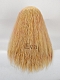 Evahair Yellowish Orange Long Wavy Synthetic Lace Front Wig