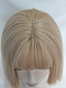 Evahair 2021 New Style Blonde Bob Short Straight Synthetic Wig with Bangs