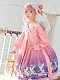 Evahair fashion pink Angel style lolita dress OP