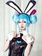 Evahair cute and sexy Bunny Girl style Miku cosplay costume