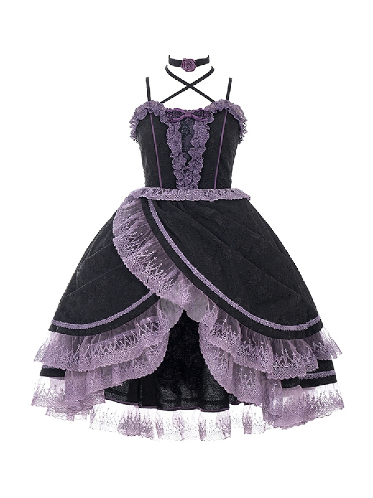 Black & Purple Lolita JSK