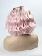 Pink Ombre Wavy Lob Synthetic Lace Front Wig