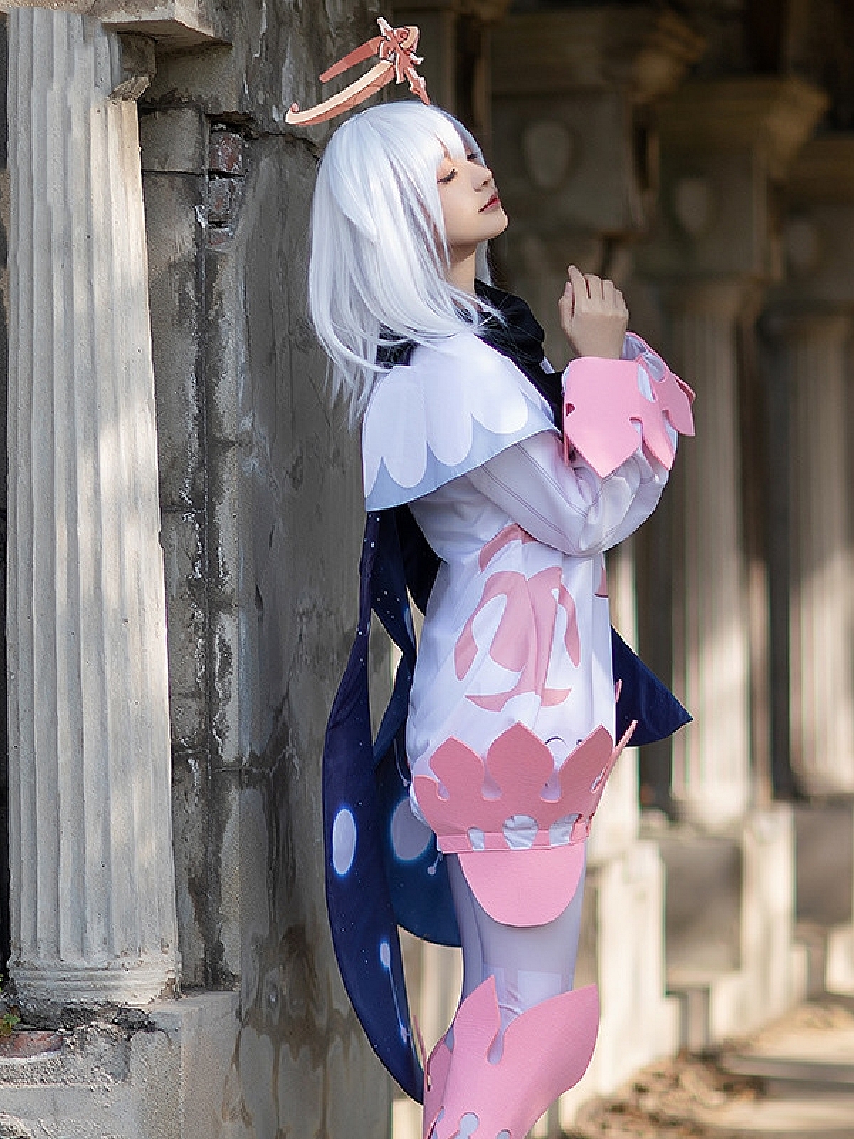 Evahair Genshin Impact Paymon cosplay costume