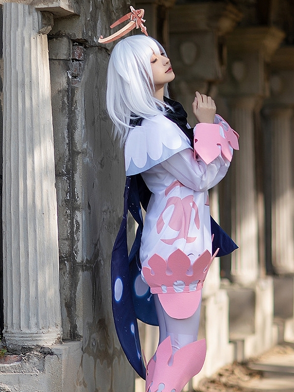 Evahair Genshin Impact Paymon cosplay costume