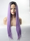 Lavender Ombre Synthetic lace front wig