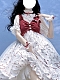 Evahair fashion red Polka Dot Mesh Lolita dress JSK