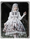 Evahair white gothic punk style lolita dress
