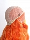 Evahair Orange and Fore Yellow Long Wavy Synthetic Lace Front Wig