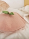 Cute Honey Peach Leaf Mori Beret Hat