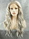 Human Hair Full Lace Wig Curly Ash Brown