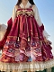 Evahair Oriental myth style phoenix printed lolita dress