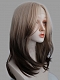 Preorder--Evahair 2021 New Style Blonde to Brown Ombre Medium Straight Synthetic Lace Front Wig