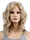 Evahair Fashion Style Blonde Long Curly Synthetic Wig