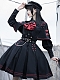 Evahair fashion dark punk style lolita suits