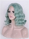Mermaid Mint Wavy Lob Synthetic Lace Front Wig 