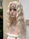 Evahair 2022 New Style Blonde Long Wavy Synthetic Lace Front Wig