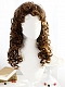 Evahair 2022 Vintage Style Brown Long Curly Synthetic Wig