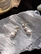 Evahair White Pearl Earring