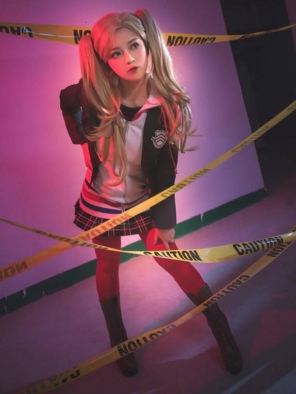 Evahair Persona5 Anne Takamaki cosplay costume