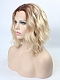 EvaHair Graduated Cut Wavy Bob Lace Front Synthetic Wig