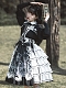Evahair vintage black punk lolita dress