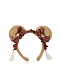 Evahair Cute Christmas Furry Bear-Ears Hairpin