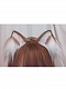 Evahair Cute Brown and White Furry Cat-Ears Hairpin